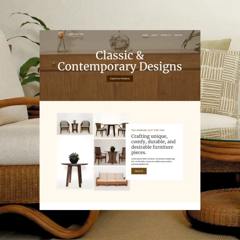 luzon rattan website